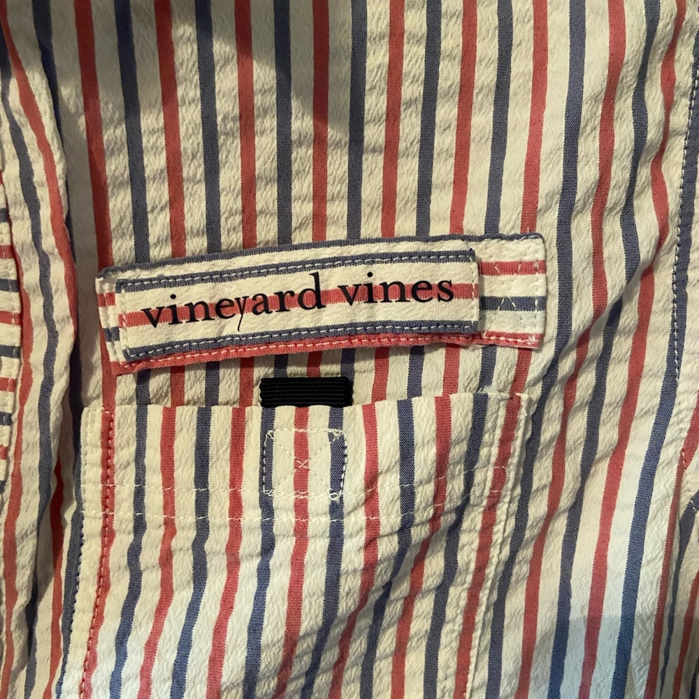 Vineyard Vines seersucker cover up dress - Picture 4 of 8